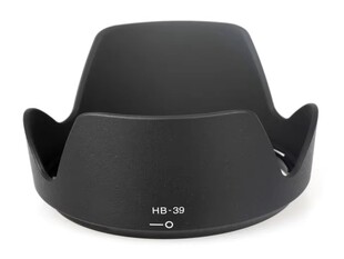 适用尼康D7000 D7100 18-300mm 16-85mm镜头HB-39遮光罩67mm配件