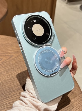 适用华为Mate80promax手机壳Meta70Air新款保护套mate80pro创意隐形镜头一体支架mtae70por+磨砂高级防摔外壳