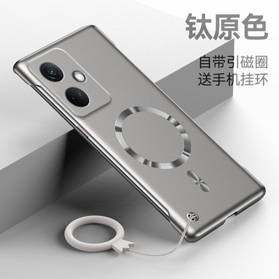 适用oppok11手机壳新款k11x无边框oppo超薄金属漆PHF110裸机感半包PJC110防摔硬壳0pp0简约磁吸k11保护套男女
