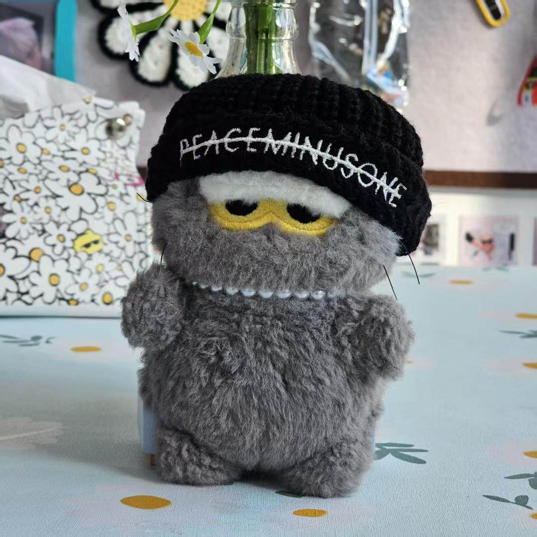 GD权志龙同款peace黑针织帽zoa适用,模玩/动漫/周边/娃圈三坑/桌游,棉花娃娃/毛绒玩具娃衣,淘宝优惠券,粉丝福利购,淘宝优惠卷