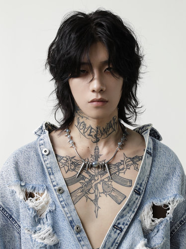 LOVE IS WAR【木星】原创设计朋克风y2k铆钉手作高级重工串珠项链