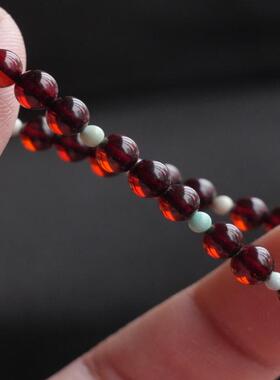 大仙的串儿蜜蜡琥珀绿松手串