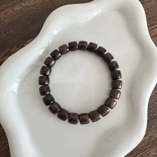 大仙的串儿《归榛》巴布亚贡木沉香手串直切男女同款文玩佛珠盘玩