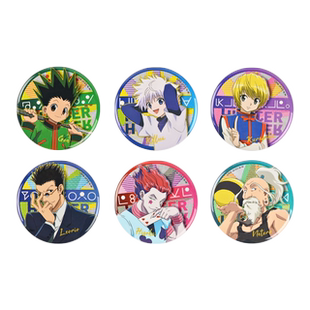 【官谷】全职猎人 银葱立绘徽章吧唧小杰奇犽 二次元动漫正版周边