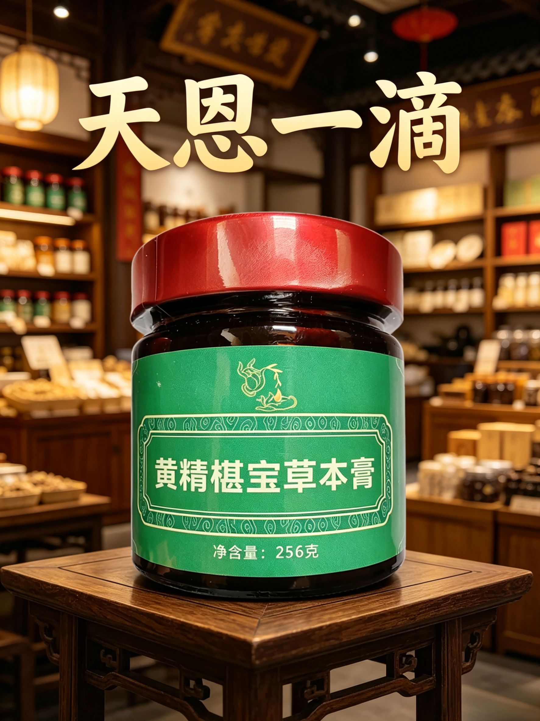天恩一滴黄精椹宝草本膏石斛草本植物饮品黄精膏草本膏天恩石斛膏