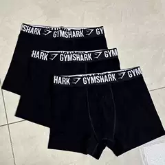 Three piece GYM Boxer briefs men's sports and leisure skin friendly elastic cotton flat corner underwear