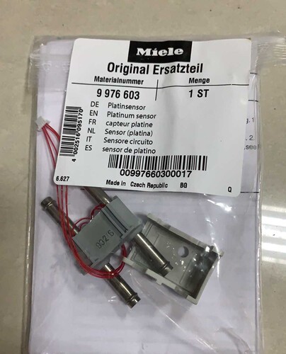 德国原装美诺Miele洗衣机白金传感器洗涤泵洗涤液小板
