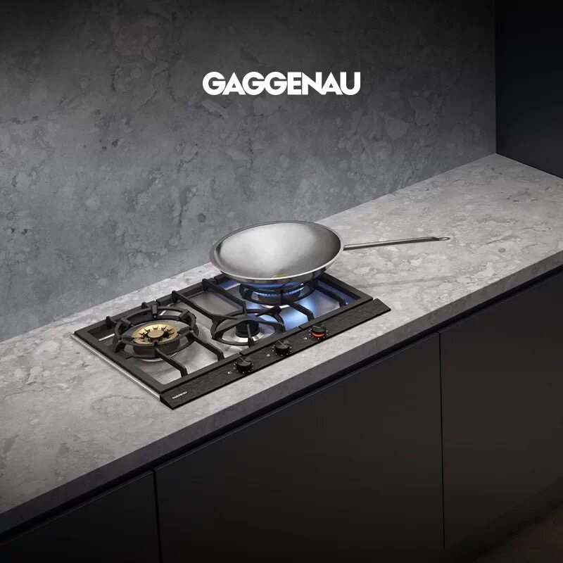 GAGGENAU嘉格纳嵌入式燃气灶德国原装进口家用三眼燃气灶台