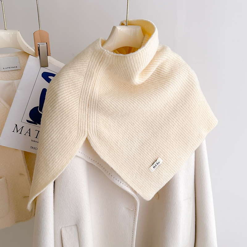 秋冬季韩版女纯色披肩斗篷