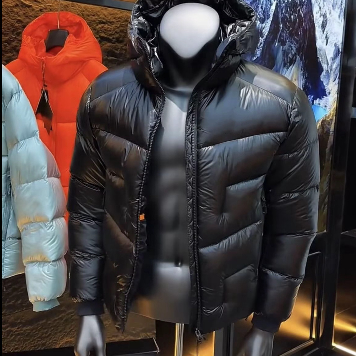 极地拒水新国标白鸭绒5000GT羽绒服外套男女绒轻量化保暖抗寒