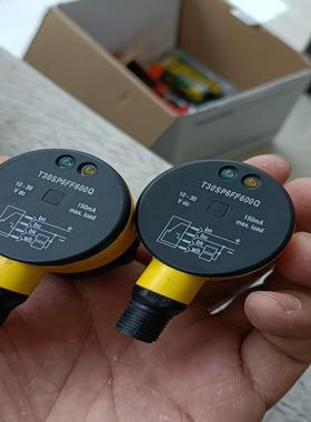 邦纳光电传感器T30SP6FF600Q 实图2个成色好(娜娜配件）