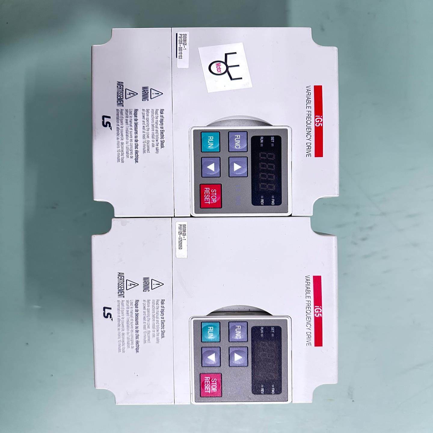 Ls变频器SV008IG5-1 单相220V 9成新 功能包(娜娜配件）