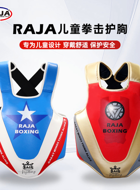 RAKA专业款散打护胸护具儿童青少年男女拳击泰拳搏击比赛训练护甲