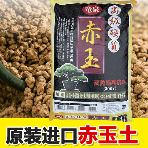 龙泉通用多肉兰花颗粒土赤玉土
