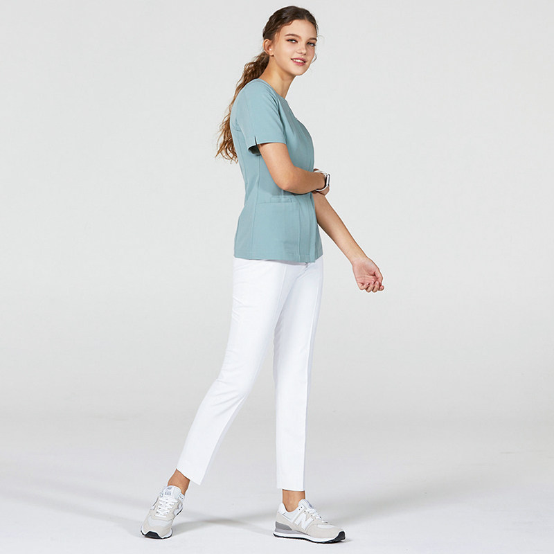 KOREAN-STYLE HIGH-END DENTAL HOSPITAL NURSE UNIFORMS PLASTIC SURGERY ROOM DOCTOR CLOTHES WOMENS BEAUTY SALON HAND WASHING CLOTHES PET HOSPITAL