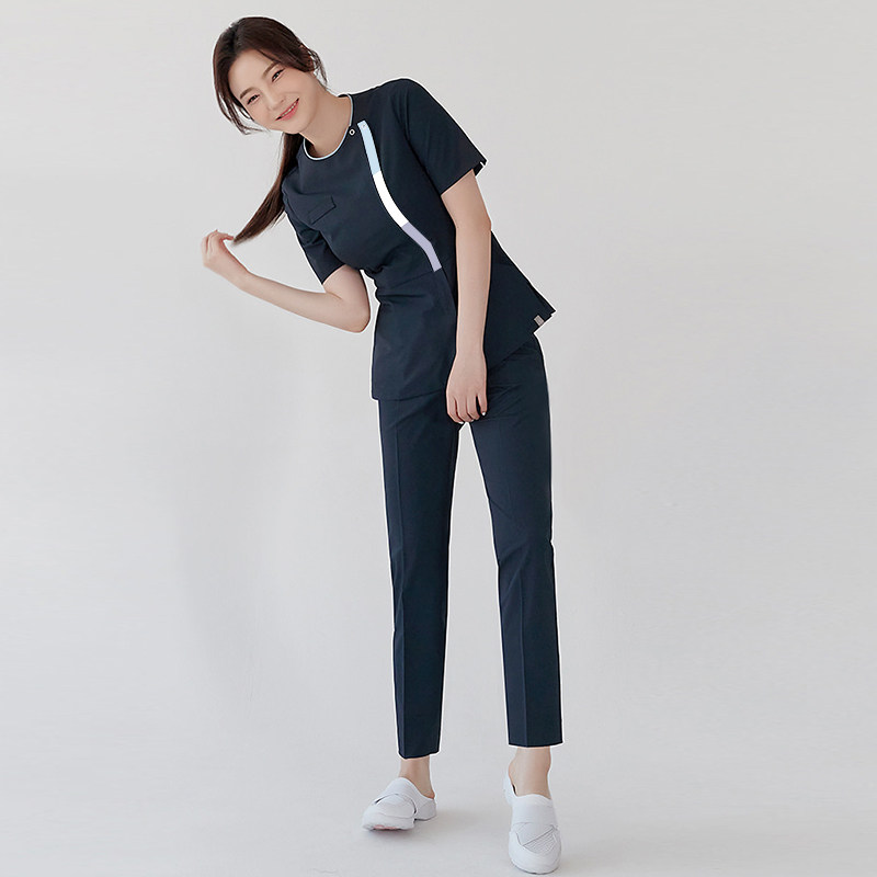 KOREAN VERSION OF BEAUTY AND HEALTH OVERALLS PANTS SET PLASTIC SURGERY HOSPITAL NURSE UNIFORMS SPA BEAUTICIANS NURSE UNIFORMS