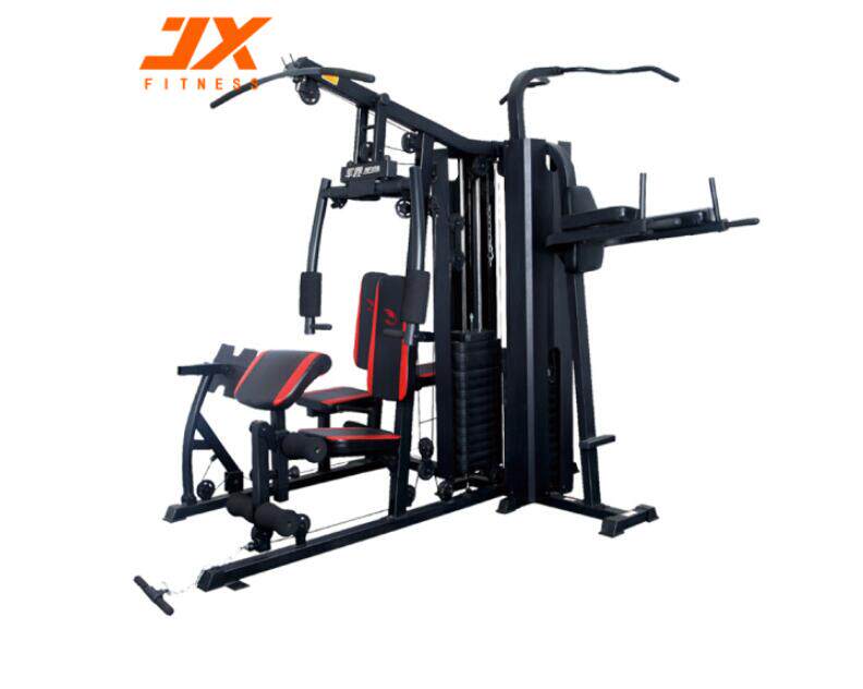 军霞多功能大型力量综合训练器械五人站商用组合健身器材JX-1125N
