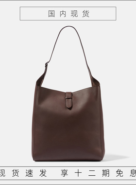 TR 国内现货hobo真皮row托特包极简黑色单肩包腋下水桶包大号包包