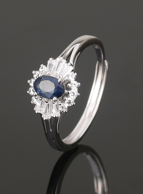 气质女士精工镀金不掉色开口女戒