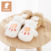 4儿童冬天小童婴儿女孩男孩 3岁宝宝手套幼儿男童小孩女童冬季