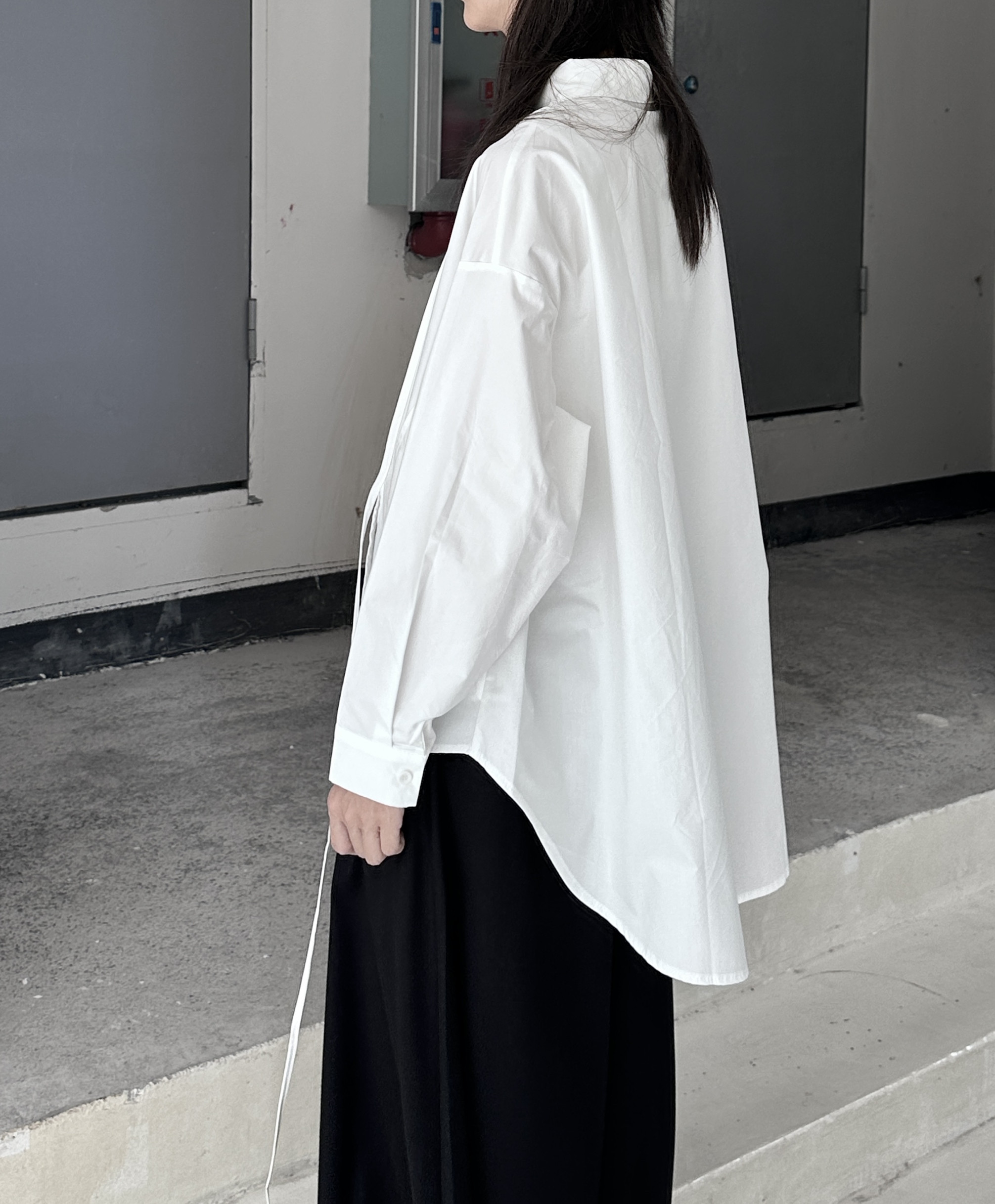 3067P70暗黑设计款衬衫女长袖,女装衬衫,钱塘801（原钱塘901）