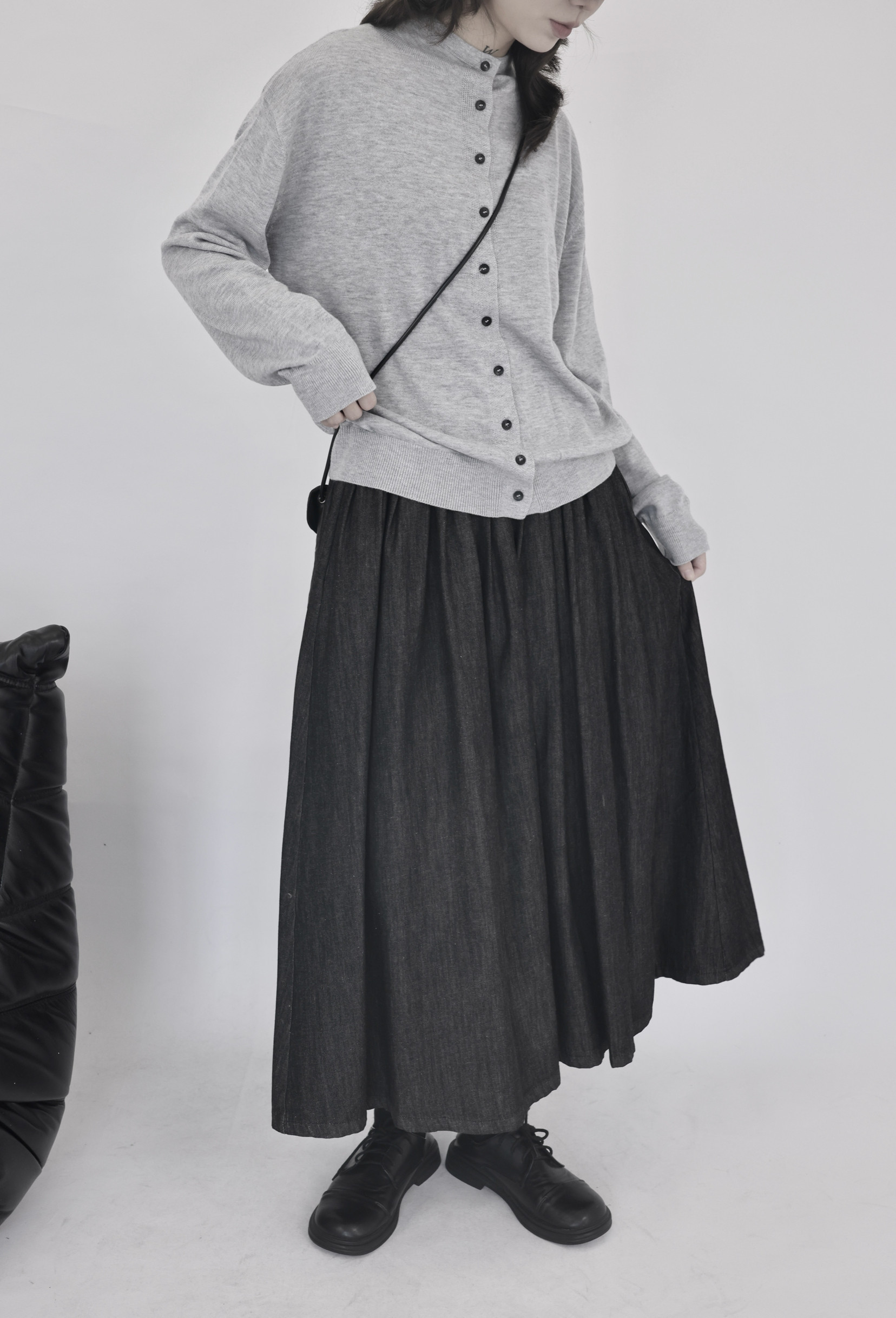 25017P75半身裙女秋季新款，女装半身裙，钱塘801（原钱塘901）