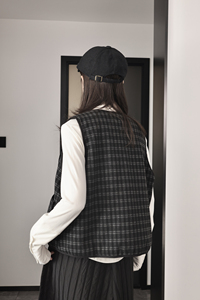 Ｍ006P80马甲夹棉加厚冬款女图片