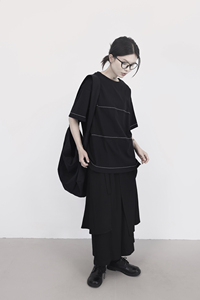 25052P休闲裤女其设计款日系图片