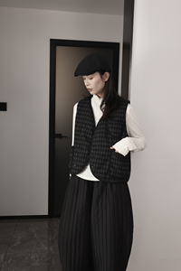 Ｍ006P80马甲夹棉加厚冬款女图片