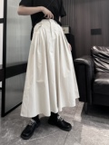 3078P75暗黑设计款半身裙女长款，女装半身裙，钱塘801（原钱塘901）