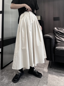 3078P75暗黑设计款半身裙 女长款图片