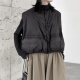 叁也自渡/风冬季南瓜羽绒服马甲女廓形保暖慵懒风外套潮，女装马甲，钱塘801（原钱塘901）