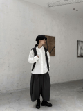 C7125P立领长袖衬衫女宽松，女装衬衫，钱塘801（原钱塘901）