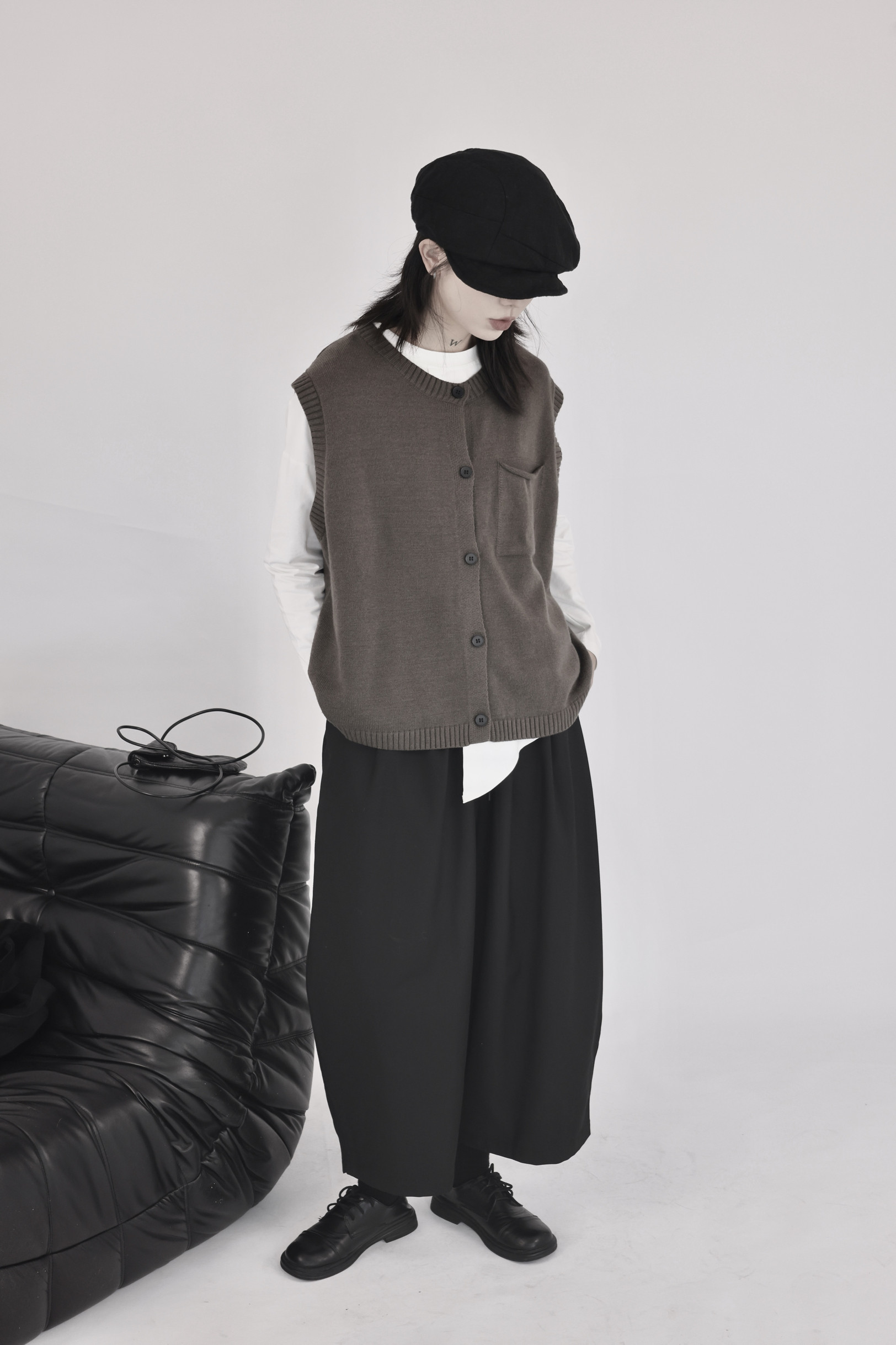 6002P75针织马甲女秋季新款,女装马甲,钱塘801（原钱塘901）