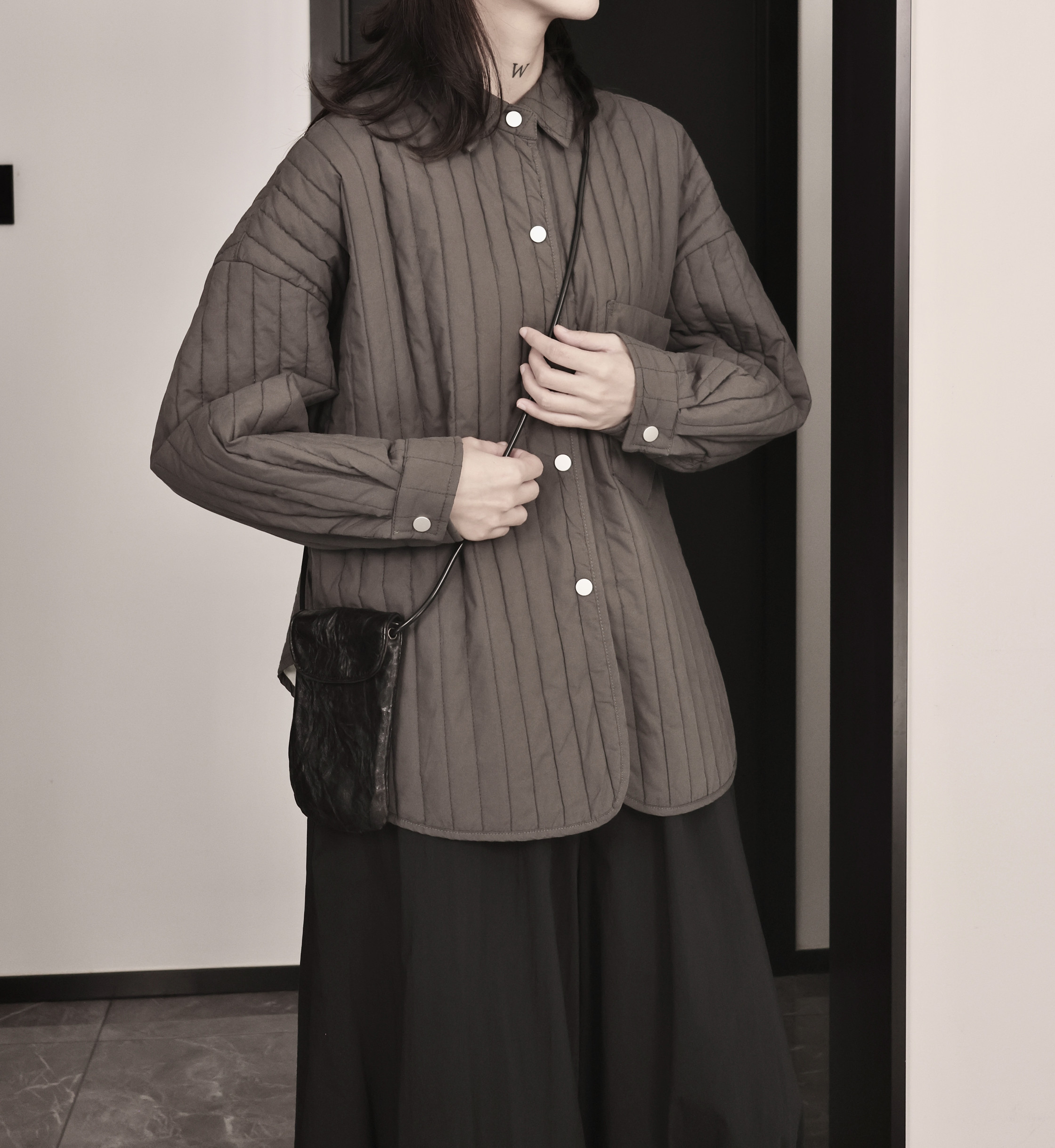 94455P129棉服衬衫女冬季加厚,女装棉衣/棉服,钱塘801（原钱塘901）