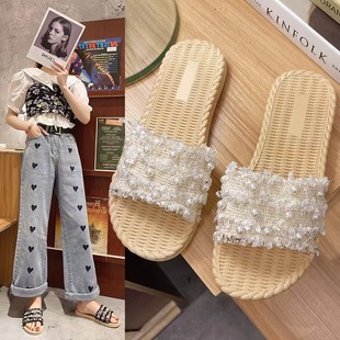 沙滩鞋女款海边可下水外出拖鞋湿水外穿下雨天踩水凉鞋凉拖鞋夏季