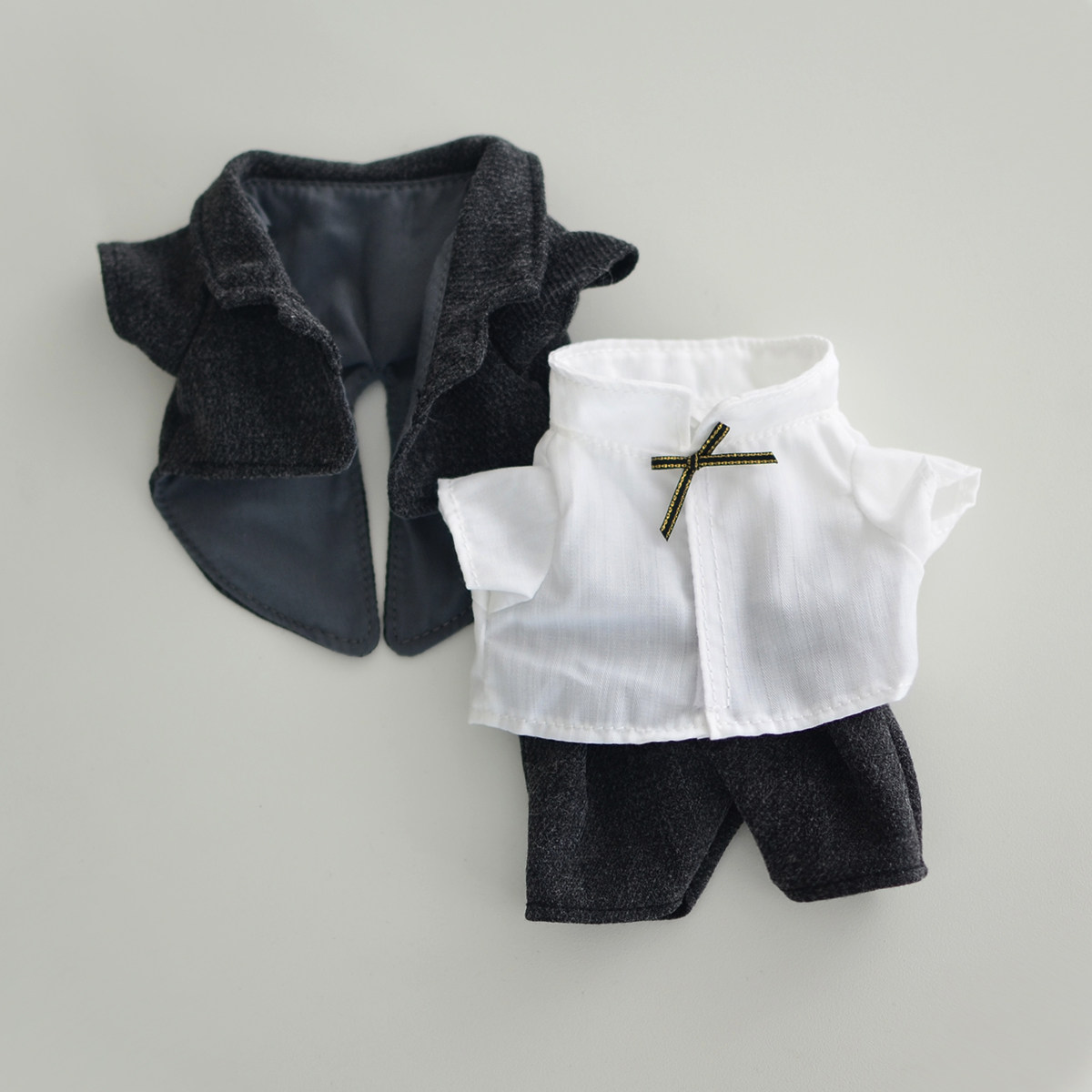 原创棉花娃娃衣服 Locomomo 20cm娃衣骨架玩偶换装娃娃衣服