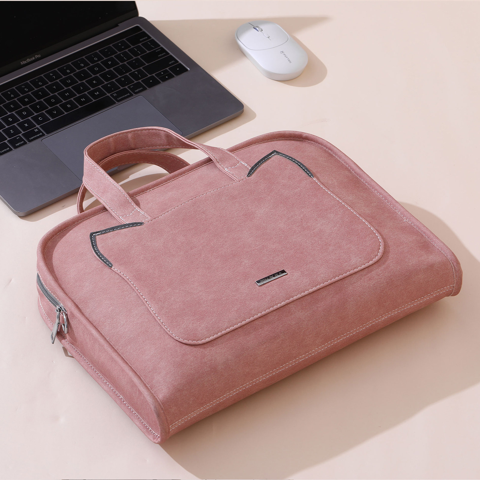 2025新款笔记本手提电脑包适用苹果macbook air14女华为matebook13.3联想小新华硕pro15.6戴尔16寸公文包小米,3C数码配件,笔记本电脑包,淘宝优惠券,粉丝福利购,淘宝优惠卷