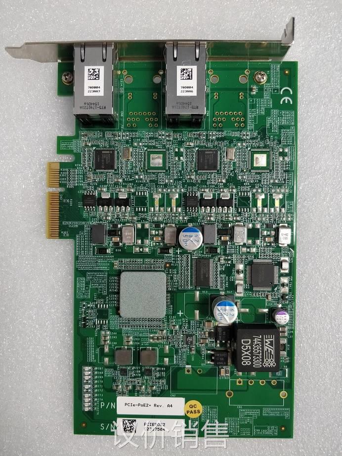 现货销售ADLINK 凌华 LR-LINK PCIe-PoE2+ Rev A4 原装拆机卡 五金/工具 图像采集卡 原图主图