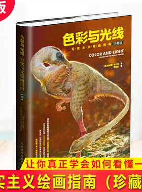 现货正版 色彩与光线：写实主义绘画指南（珍藏版）与艺术的故事媲美 纯从绘画技法角度分析西方名画 让你真正学会如何看懂一幅画