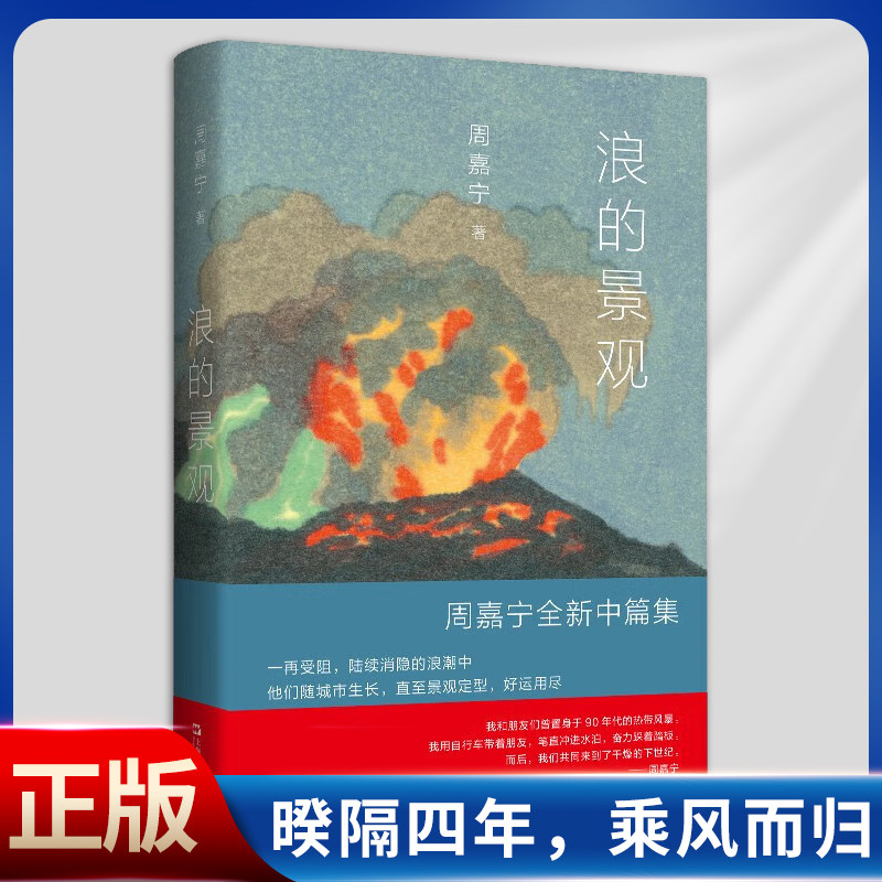 现货正版 浪的景观（暌隔四年，乘风而归，周嘉宁千禧一代中篇三部曲）9787532182244高性价比高么？
