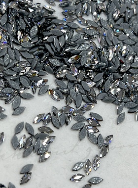 施家2201新款烫底mini新款马眼异形小款多切面不掉底美甲钻美甲店