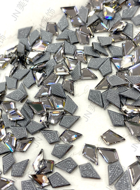 施家正品美甲饰品高端进口奥地利2771烫底异型钻闪亮DIY服装饰品