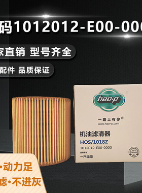 1012012-E00-0000适配一汽 解放虎VN 解放J6F 锡柴机油滤芯格机滤