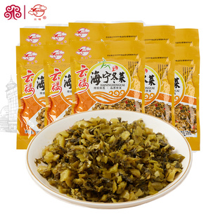 【一店酱菜】云楼海宁冬菜128g*10袋海宁特产酱菜下饭菜爽口咸菜