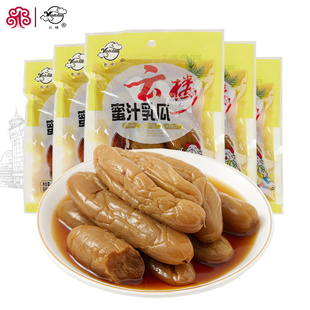 【一店酱菜】云楼蜜汁乳瓜158g*5袋装小乳瓜速食菜海宁酱菜下饭菜