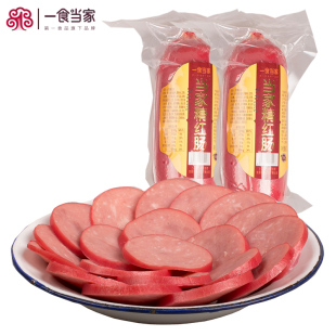 一食当家精红肠300g上海特产风味大红肠猪肉熟食肉零食火腿香肠