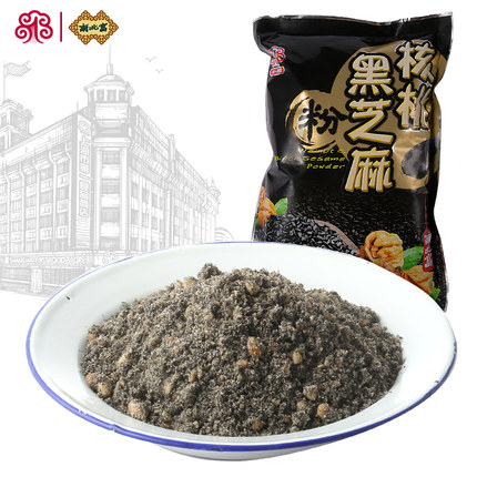 南北富黑芝麻核桃粉干吃粉磨熟早餐粉袋装500g冲饮