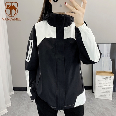 西域骆驼户外女款可拆卸防