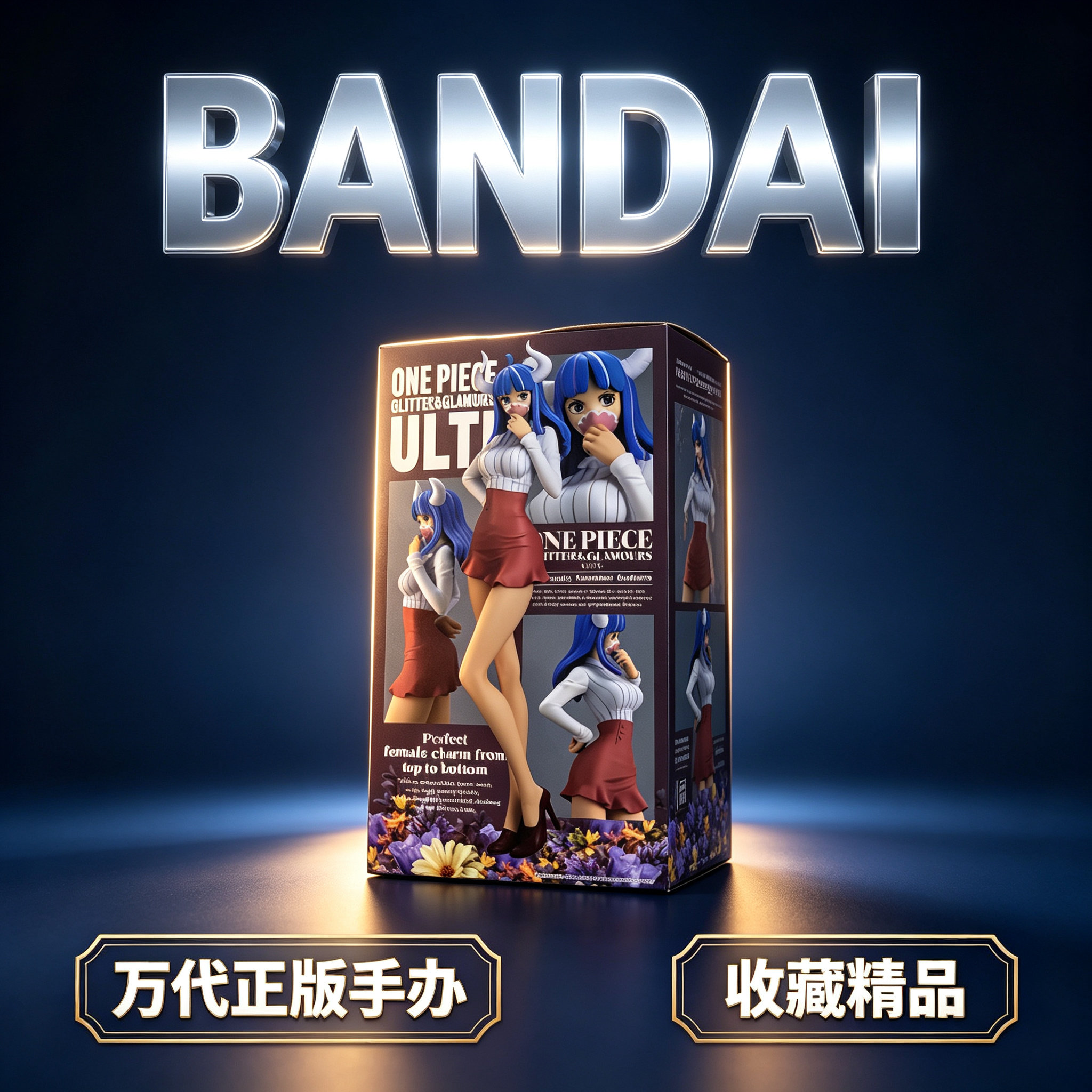 万代 眼镜厂 海贼王 GL&G 闪耀魅力 润媞 乌尔缇 景品手办